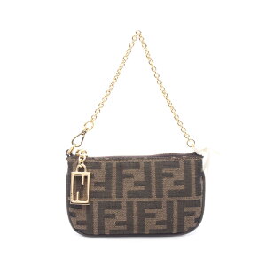 �t�F���f�B FENDI �o�Q�b�g �X���� �N���b�` �~�j �Y�b�J �n���h�o�b�O �o�b�O �L�����o�X �u���E���n / �u���b�N�n 8M0535A98PF1GL7 �y�V�i�z