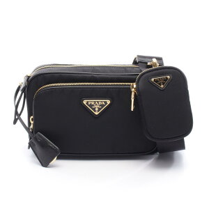 �v���_ PRADA Re-Nylon �~�j �V�����_�[�o�b�O �o�b�O �i�C���� ���U�[ �u���b�N�n 1BH226R064F0632 �y�V�i�z