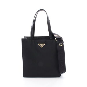 �v���_ PRADA �V���b�s���O�o�b�O �g�[�g�o�b�O �o�b�O �i�C���� ���U�[ �u���b�N�n 1BG426VDOORUKWF0002 �y�V�i�z