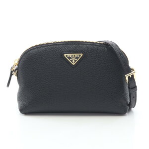�v���_ PRADA VIT.DAINO SOFT �V�����_�[�o�b�O �o�b�O ���U�[ �u���b�N�n 1NF0622DKVF0002 �y�V�i�z