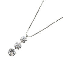 楽天市場】プラチナネックレス 【中古】（ネックレス・ペンダント 