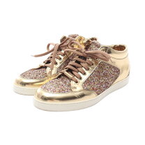 楽天市場】jimmy choo スニーカー（カラーゴールド）（レディース靴 