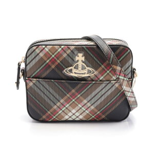 ���B���B�A���E�G�X�g�E�b�h Vivienne Westwood TARTAN CAMERA BAG �V�����_�[�o�b�O �o�b�O �t�F�C�N���U�[ �u���E���n / �u���b�N�n / �}���`�J���[ 4304006YUS001KD101 �y�V�i�z