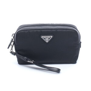 �y10%OFF�N�[�|���Ώ�×P3�{ 5/1 0���`5/7 9:59�z�v���_ PRADA Re-Nylon �X���[�� �|�[�` �o�b�O �i�C���� ���U�[ �u���b�N�n 1NS021R067F0002 �y�V�i�z