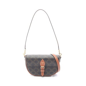 �Z���[�k CELINE �t�H���R �g���I���t 2WAY �V�����_�[�o�b�O �o�b�O PVC�R�[�e�B���O�L�����o�X ���U�[ �u���b�N�n / �u���E���n 122652GTL04LU �y�V�i�z
