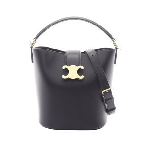 �Z���[�k CELINE �X���[�� ���C�[�Y �o�P�b�g 2WAY �n���h�o�b�O �o�b�O ���U�[ �u���b�N�n 119173FX938NO �y�V�i�z