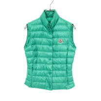 楽天市場】MONCLER ダウンベスト グリーンの通販