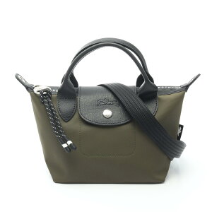 �y10��OFF�N�[�|���Ώہz�����V���� Longchamp �� �v���A�[�W�� �G�i�W�[ XS 2WAY �n���h�o�b�O �o�b�O �L�����o�X ���U�[ �J�[�L�n / �u���b�N�n L1500HSR892 �y�V�i�z