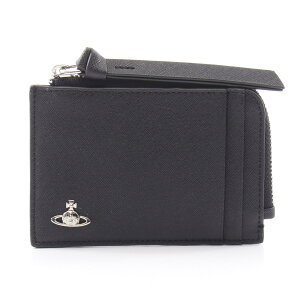 ���B���B�A���E�G�X�g�E�b�h Vivienne Westwood CARD HOLDER WITH ZIP �I�[�u �J�[�h�P�[�X �A�N�Z�T���[ �t�F�C�N���U�[ �u���b�N�n 5402000YUS0021N401 �y�V�i�z