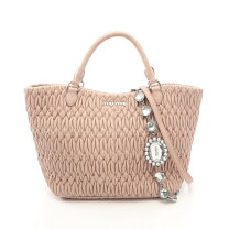 楽天市場】miumiu マテラッセ バッグ ピンク（レディースバッグ 