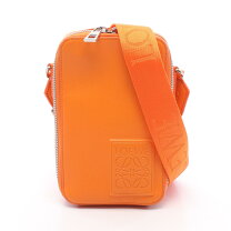楽天市場】ロエベ loewe バッグ ショルダーバッグ レザー オレンジの通販