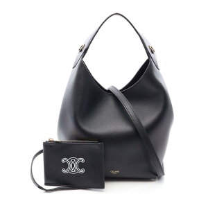 �y10%OFF�N�[�|��×�|�C���gUP 10/4 20���`10/9 9:59�z�Z���[�k CELINE �z�[�{�[ �e�B�[�� 2WAY �n���h�o�b�O �o�b�O ���U�[ �u���b�N�n L10133Q7138NO �y�V�i�z