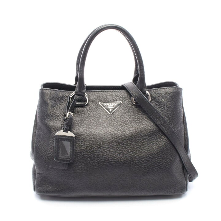 楽天市場】プラダ PRADA 三角プレート 2WAY ハンドバッグ バッグ 