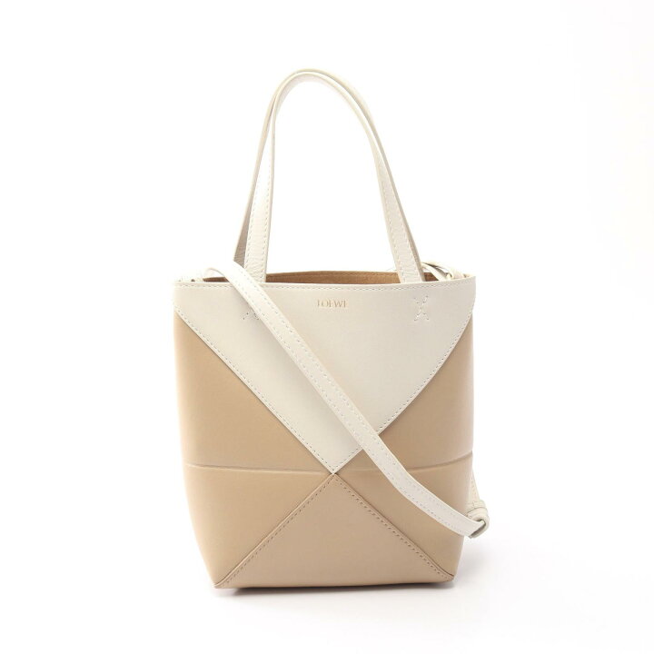 楽天市場】ロエベ LOEWE パズルフォルド ミニ 2WAY ハンドバッグ 