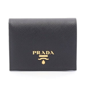 �y10%OFF�N�[�|�� 7/21 10���`7/26 9:59�z�v���_ PRADA SAFFIANO METAL ��܂���z ���z ���U�[ �u���b�N�n 1MV204QWAF0002 �y�V�i�z
