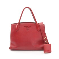 楽天市場】prada サフィアーノ バッグ 赤の通販