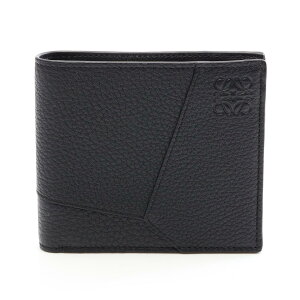 �_10%OFF�N�[�|���Ώ� 9/19 20���`9/24 9:59�^���G�x LOEWE PUZZLE EDGE BIFOLD �p�Y�� �G�b�W �o�C�t�H�[���h ��܂���z ���z ���U�[ �u���b�N�n C510302X231100 �y�V�i�z