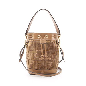 �t�F���f�B FENDI �~�j ���� �g���]�[�� 2WAY �n���h�o�b�O �o�b�O ���U�[ �t�@�u���b�N �O���[�n 8BS093AT14F19P8 �y�V�i�z