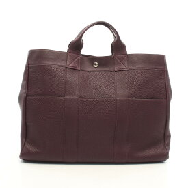 エルメス HERMES フールトゥMM トートバッグ バッグ レザー トゴ トゴ パープル系 【中古】