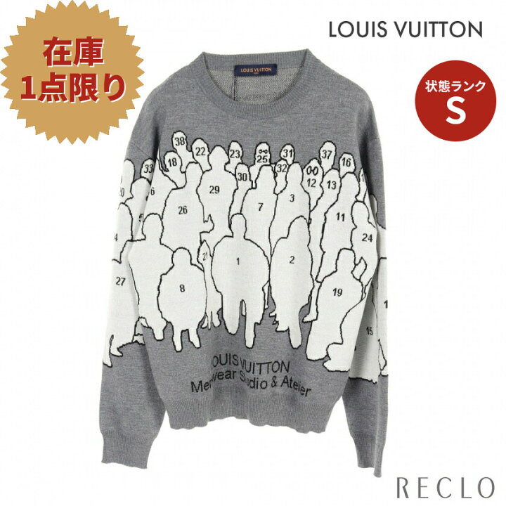 楽天市場】ルイヴィトン LOUIS VUITTON スタジオジャカード ニット 