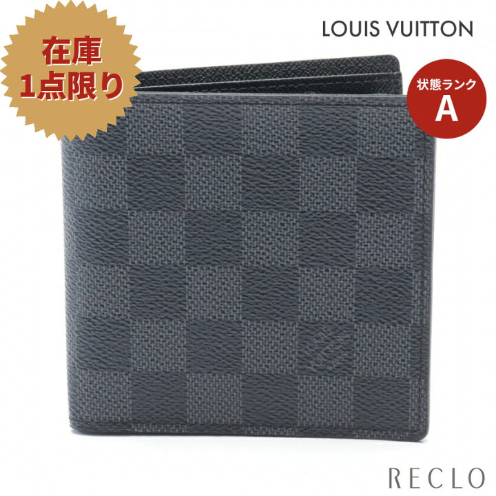 楽天市場】ルイヴィトン LOUIS VUITTON ポルトフォイユ マルコ ダミエ 
