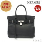 エルメス HERMES バーキン30 ハンドバッグ ヴォーエプソン ブラック シルバー金具 □L刻印 【中古】 送料無料 良品