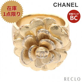 【エントリーでポイント10倍◎対象店舗限定27日1:59迄】シャネル CHANEL カメリア リング 指輪 GP ゴールド 03C 【中古】 送料無料_2406ss_all_acc_0604