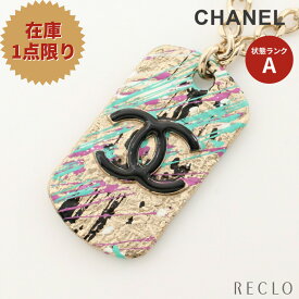 【エントリーでポイント10倍◎対象店舗限定27日1:59迄】シャネル CHANEL ココマーク ネックレス GP ゴールド ブラック マルチカラー A21P 【中古】 送料無料 美品_2406ss_all_acc_0604