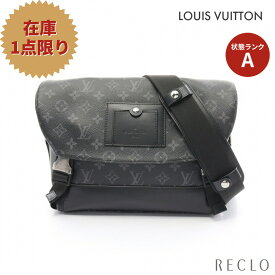 ルイヴィトン LOUIS VUITTON メッセンジャーヴォワヤージュPM モノグラムエクリプス ショルダーバッグ PVC レザー ブラック M40511【中古】