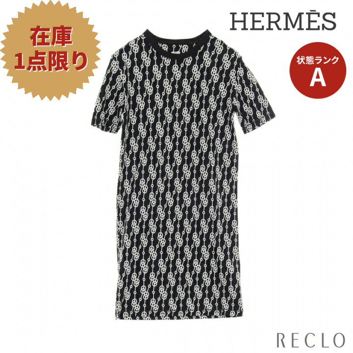 楽天市場】エルメス HERMES クリケティス Tシャツ ワンピース コットン  