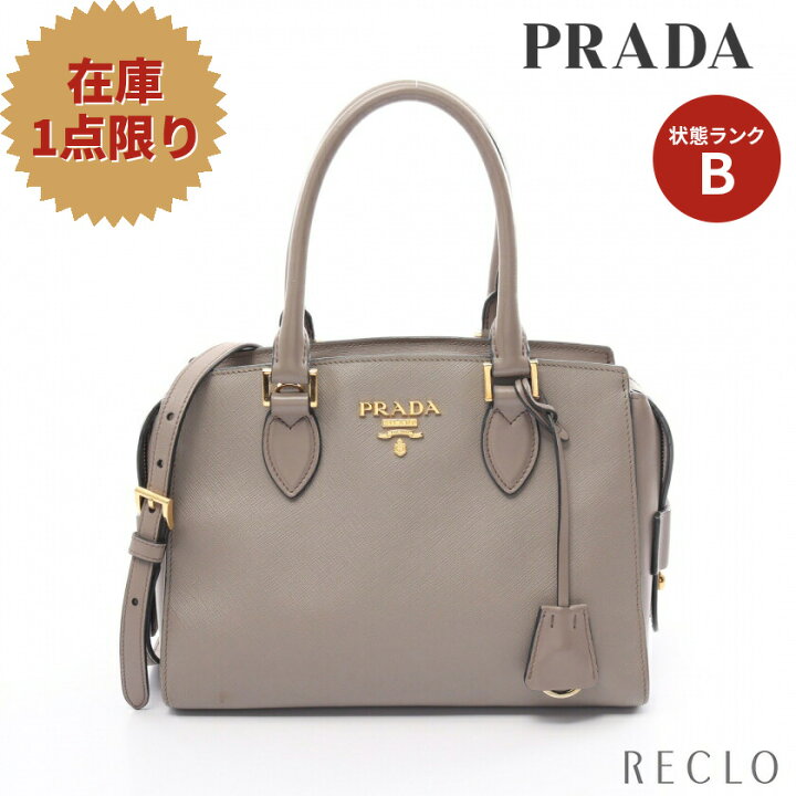 楽天市場】プラダ PRADA SAFFIANO + SOFT C ハンドバッグ サフィアーノ 