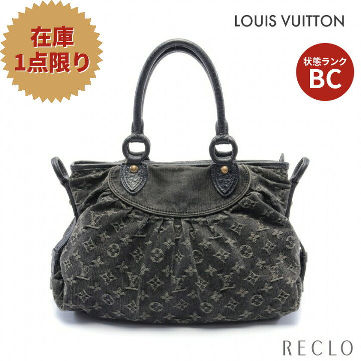 楽天市場】ルイヴィトン LOUIS VUITTON ネオカヴィMM モノグラムデニム 