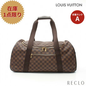 【エントリーでポイント10倍◎店舗限定11日1:59迄】ルイヴィトン LOUIS VUITTON ネオ エオール55 ダミエエベヌ キャリーケース スーツケース PVC レザー ブラウン N23202【中古】