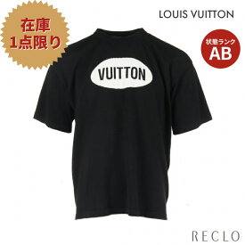 ルイヴィトン LOUIS VUITTON Amen Break ロゴ ジャガード Tシャツ クルーネック コットン ブラック ホワイト 22SS RM221JS5HWN81W【中古】