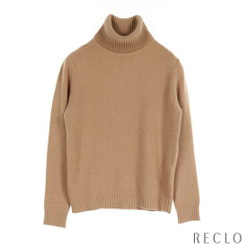 マックスマーラ Max Mara ニット タートルネック ウール カシミヤ ライトブラウン 136620836500【中古】