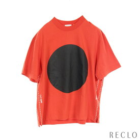 モンクレール MONCLER GENIUS 5 CRAIG GREEN Tシャツ コットン オレンジ ブラック 8C00001【中古】