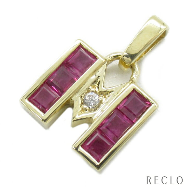 楽天市場】ミキモト MIKIMOTO ルビー ダイヤモンド ペンダントトップ 