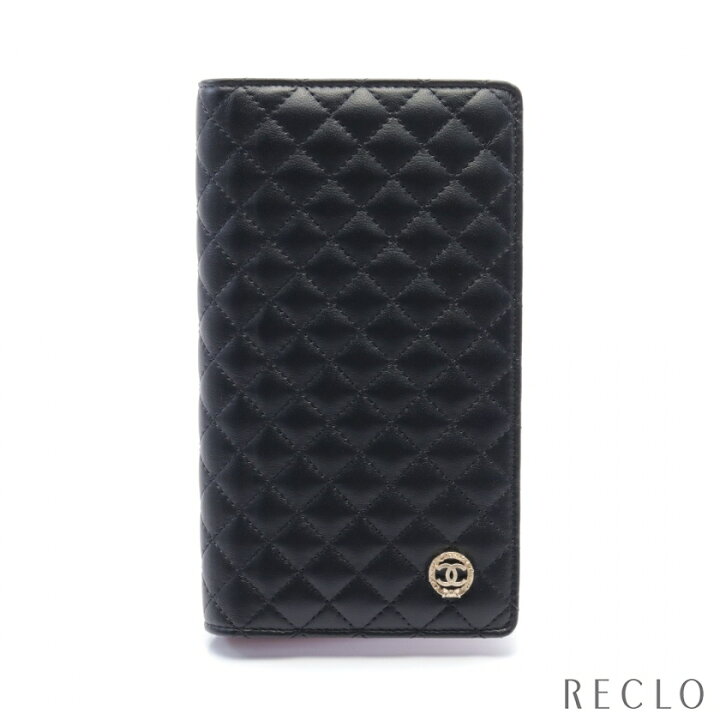 楽天市場】シャネル CHANEL マトラッセ ココマーク 二つ折り長財布 