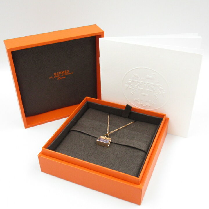 楽天市場】エルメス HERMES サファイア ケリーペンダント アミュレット  