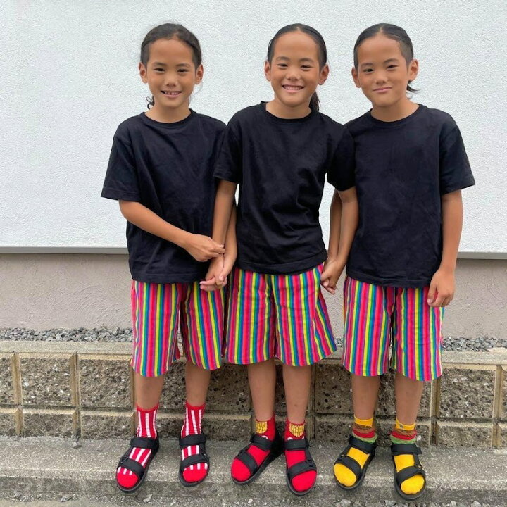 18 ネオンカラー 4足set キッズ ソックス 子供 靴下 韓国子供服 憧れの キッズ