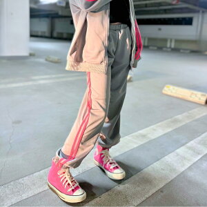 【サイドラインパンツ】ジャージ ボトムス イージーパンツ スポーティーパンツ 男の子 女の子 子供服 こども キッズ ジュニア レディース メンズ ダンス ダンス衣装 ダンス練習着 ヒップホ