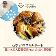 【火曜日以外の出荷限定 くりチョコマスカルポーネ】パン 神戸レコルト 農林水産大臣賞 sarah3つ星受賞 …