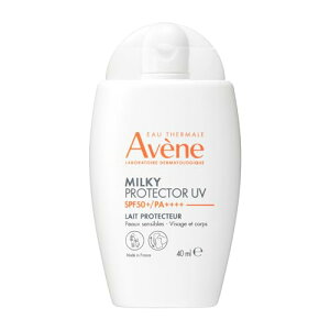 アベンヌ(Avene) ミルキープロテクター UV 40mL | SPF50+ ・ PA++++ | 朝用 ・ 日中用 (美容液 ・ クリーム ・ 乳液) | ミルク・ローション状 | 無香料 | デリケート 化粧下地 紫外線カット 保湿 UV耐水性