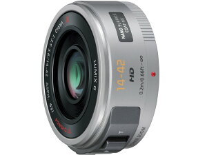 �p�i�\�j�b�N(Panasonic) �W���Y�[�������Y �}�C�N���t�H�[�T�[�Y�p ���~�b�N�X G X VARIO PZ 14-42mm/F3.5-5.6 ASPH./POWER O.I.S. �V���o�[ H-PS14042-S