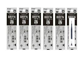 パイロット 油性ボールペン替芯 細字0.7mm 黒6本 BRFN-10F-B 6本組み