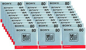 SONY �^���p�~�j�f�B�X�N MD 80�� 30���Z�b�g MDW80T