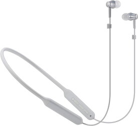 audio-technica SoundReality ワイヤレスイヤホン Bluetooth リモコン/マイク付 グレー ATH-CKR500BT GY