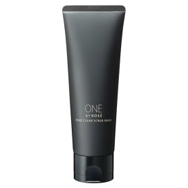 ONE BY KOSE(ワンバイコーセー) 洗顔 毛穴 ポアクリア スクラブ ウォッシュ 130g 角栓 ヒアルロン酸
