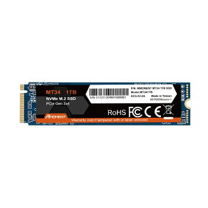 MMOMENT MT34 1TB NVMe M.2 2280 ����SSD PCIe Gen3x4