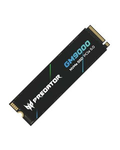 Acer Predator GM9000 1TB SSD Gen5×4 ������(�ő�ǂݎ��F14000MB/s�A�ő发�����݁F13000MB/s) NVMe2.0 M.2 Type 2280 PCIe ����SSD 6nm�v���Z�X �����d�� ���ϋv ��